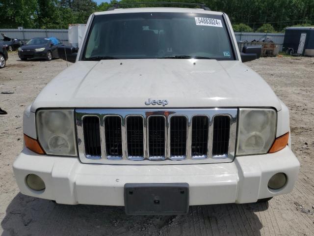 1J8HG48K09C539718 - 2009 JEEP COMMANDER SPORT თეთრი ფოტო 5