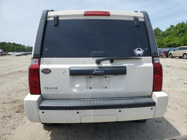 1J8HG48K09C539718 - 2009 JEEP COMMANDER SPORT თეთრი ფოტო 6