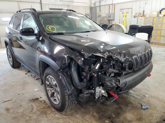 1C4PJMBX8ND500839 - 2022 JEEP CHEROKEE TRAILHAWK BLACK photo 1