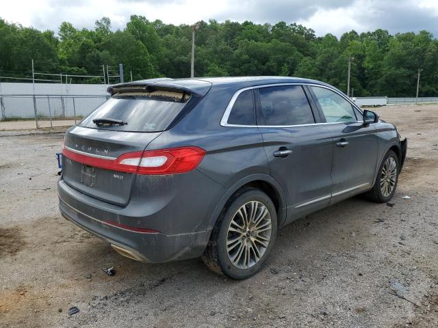 2LMPJ8LR5HBL44700 - 2017 LINCOLN MKX RESERVE Մոխրագույն լուսանկար 3