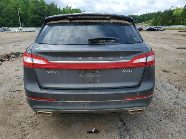 2LMPJ8LR5HBL44700 - 2017 LINCOLN MKX RESERVE Մոխրագույն լուսանկար 6