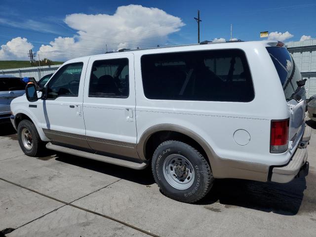 1FMSU43F21EA78199 - 2001 FORD EXCURSION LIMITED WHITE photo 2