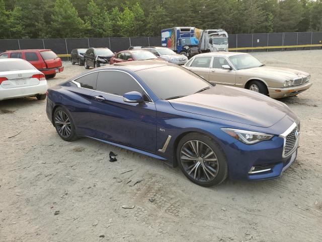 JN1EV7ELXJM391528 - 2018 INFINITI Q60 LUXE 300 BLUE photo 4