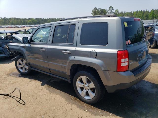 1C4NJRFB8CD638249 - 2012 JEEP PATRIOT LATITUDE GRAY photo 2