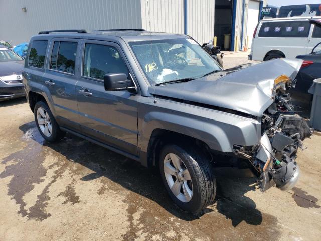 1C4NJRFB8CD638249 - 2012 JEEP PATRIOT LATITUDE GRAY photo 4