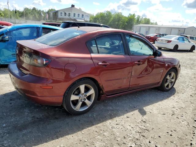 JM1BK324261535273 - 2006 MAZDA 3 S RED photo 3