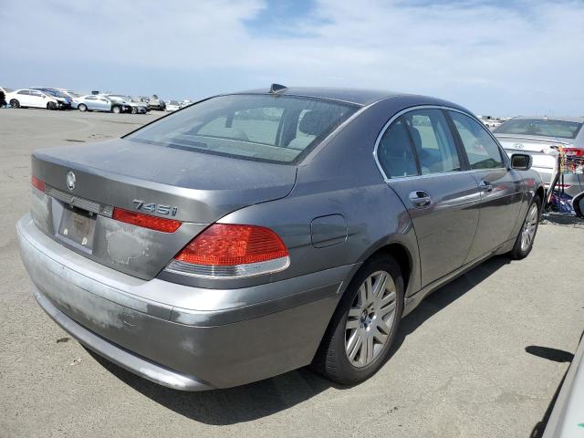 WBAGL634X2DP60730 - 2002 BMW 745 I GRAY photo 3