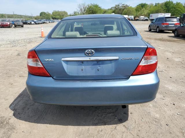 4T1BE32K14U884650 - 2004 TOYOTA CAMRY LE 蓝色 照片 6