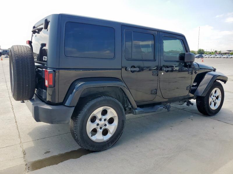 1C4HJWEG7EL265836 - 2014 JEEP WRANGLER U SAHARA Qara foto 3