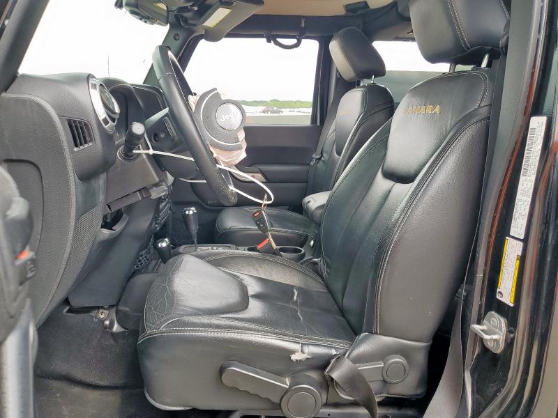 1C4HJWEG7EL265836 - 2014 JEEP WRANGLER U SAHARA Qara foto 7