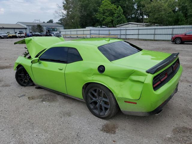 2C3CDZAG0KH635420 - 2019 DODGE CHALLENGER SXT GREEN photo 2