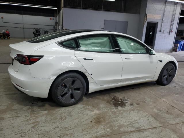 5YJ3E1EA0PF696960 - 2023 TESLA MODEL 3 Blanco foto 3