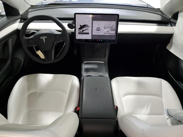 5YJ3E1EA0PF696960 - 2023 TESLA MODEL 3 Blanco foto 8