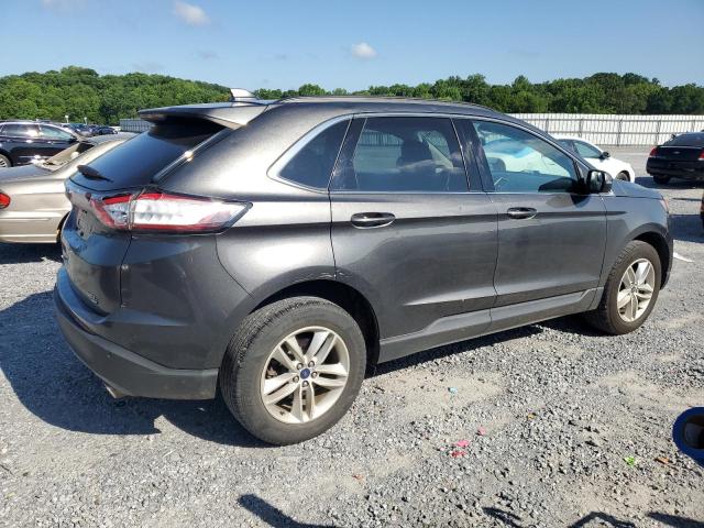 2FMPK4J80JBC42352 - 2018 FORD EDGE SEL GRAY photo 3