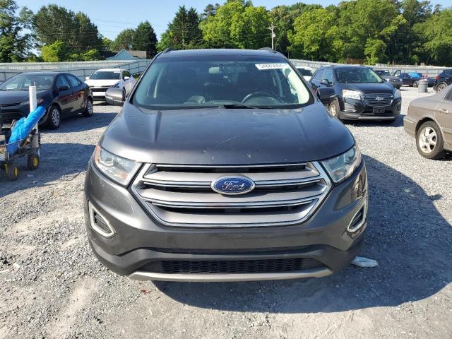 2FMPK4J80JBC42352 - 2018 FORD EDGE SEL GRAY photo 5