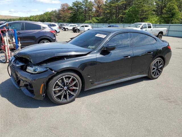 WBA13AW0XNFM67596 - 2022 BMW M440XI GRAN COUPE BLACK photo 1