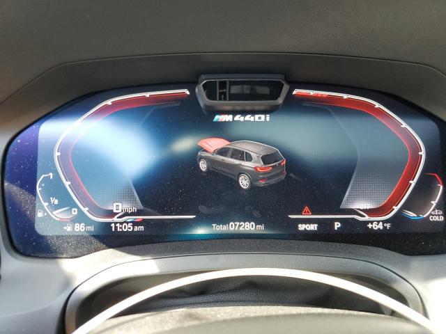 WBA13AW0XNFM67596 - 2022 BMW M440XI GRAN COUPE BLACK photo 9