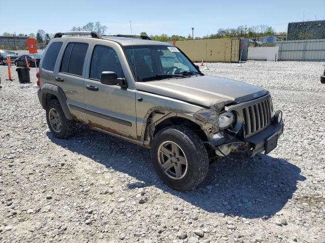 1J4GL38K05W725609 - 2005 JEEP LIBERTY RENEGADE 棕色 照片 4
