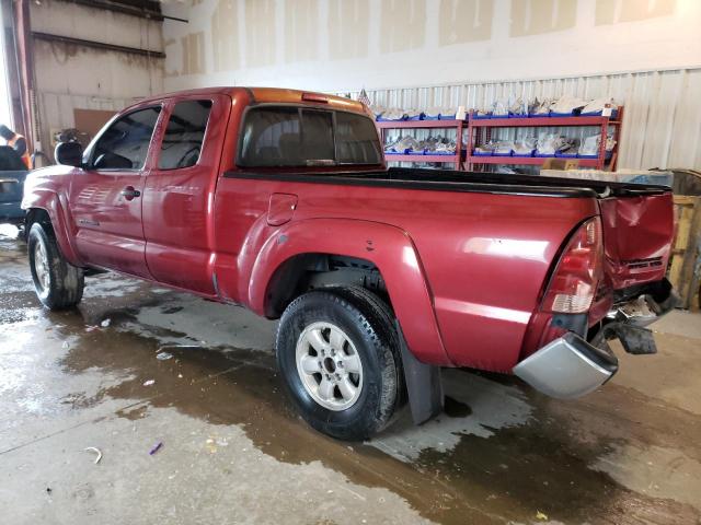 5TETU62N67Z424242 - 2007 TOYOTA TACOMA PRERUNNER ACCESS CAB BURGUNDY photo 2