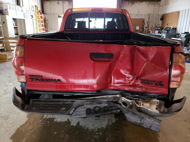 5TETU62N67Z424242 - 2007 TOYOTA TACOMA PRERUNNER ACCESS CAB BURGUNDY photo 6