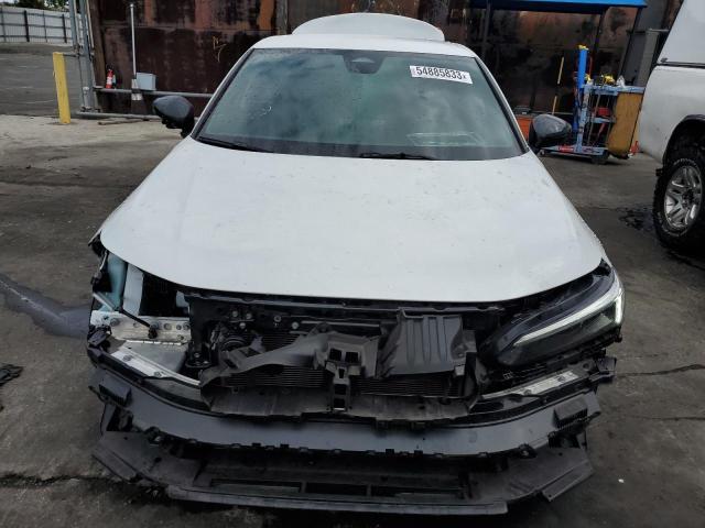 2HGFE2F52NH550590 - 2022 HONDA CIVIC SPORT WHITE photo 5