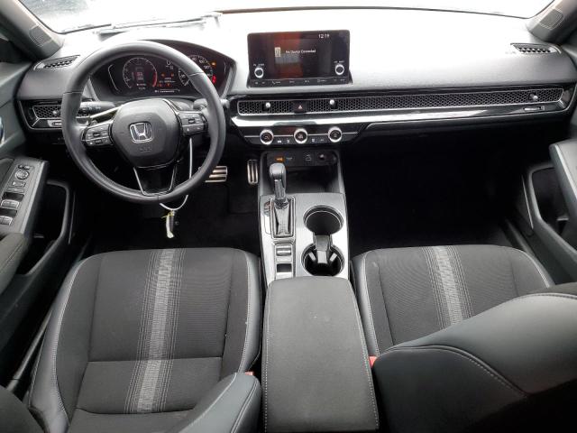 2HGFE2F52NH550590 - 2022 HONDA CIVIC SPORT WHITE photo 8