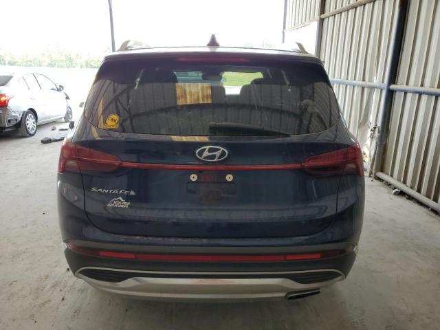 5NMS24AJ6NH460918 - 2022 HYUNDAI SANTA FE SEL BLUE photo 6