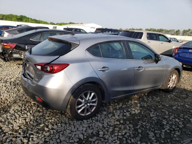 JM1BM1L79E1183637 - 2014 MAZDA 3 TOURING SILVER photo 3