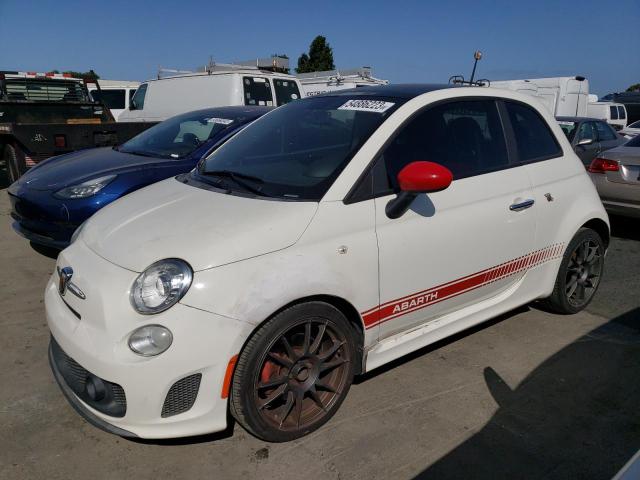 3C3CFFFH1CT351958 - 2012 FIAT 500 ABARTH WHITE photo 1