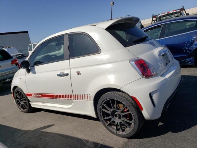 3C3CFFFH1CT351958 - 2012 FIAT 500 ABARTH WHITE photo 2