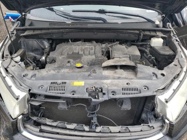 5TDJKRFH0ES043760 - 2014 TOYOTA HIGHLANDER XLE BLACK photo 12