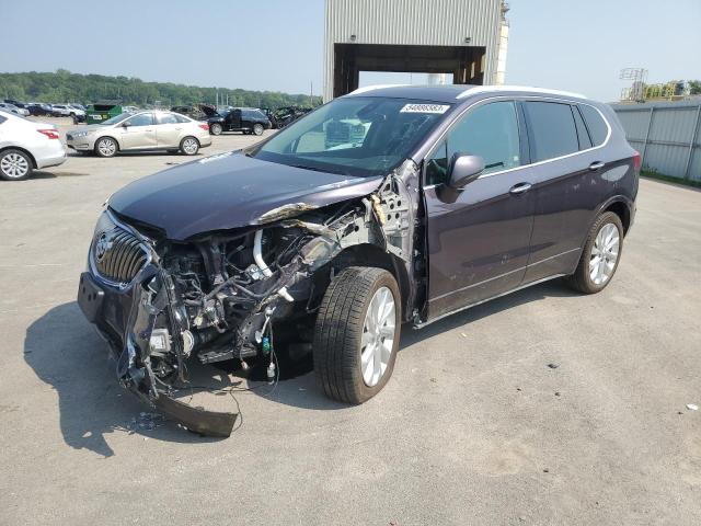 LRBFXFSX9HD044083 - 2017 BUICK ENVISION PREMIUM II Բորդո լուսանկար 1