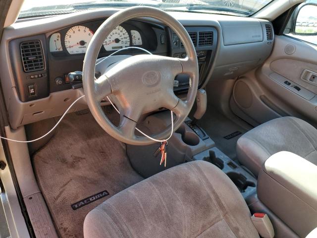 5TESN92N92Z078156 - 2002 TOYOTA TACOMA XTRACAB PRERUNNER ვერცხლისფერი ფოტო 8