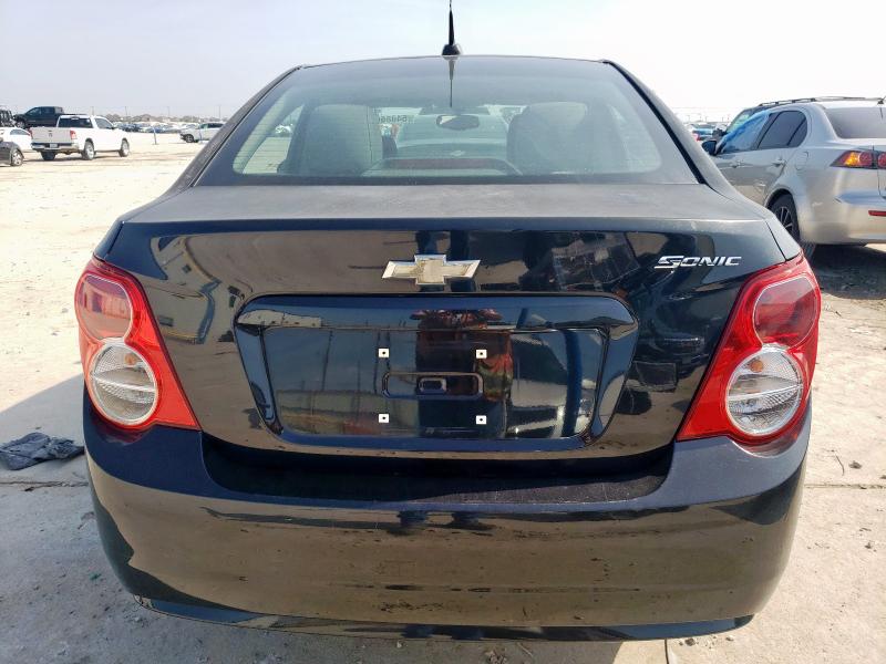 1G1JB5SH0F4147816 - 2015 CHEVROLET SONIC LS BLACK photo 6