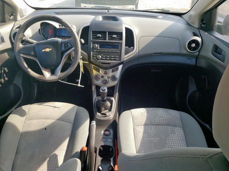 1G1JB5SH0F4147816 - 2015 CHEVROLET SONIC LS BLACK photo 8