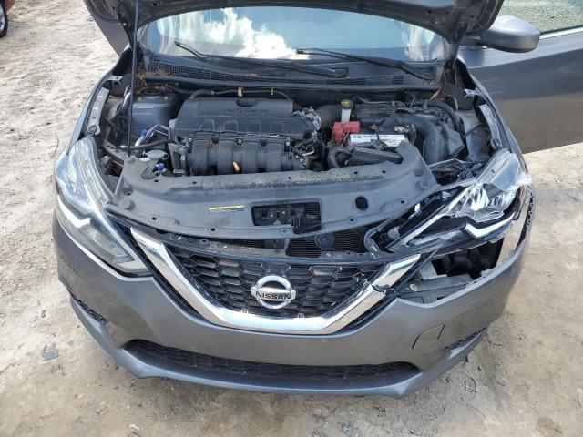 3N1AB7AP7HY344920 - 2017 NISSAN SENTRA S GRAY photo 11