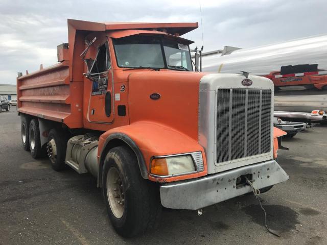 1XPBL59X0PD339453 - 1993 PETERBILT 375 ORANGE photo 1