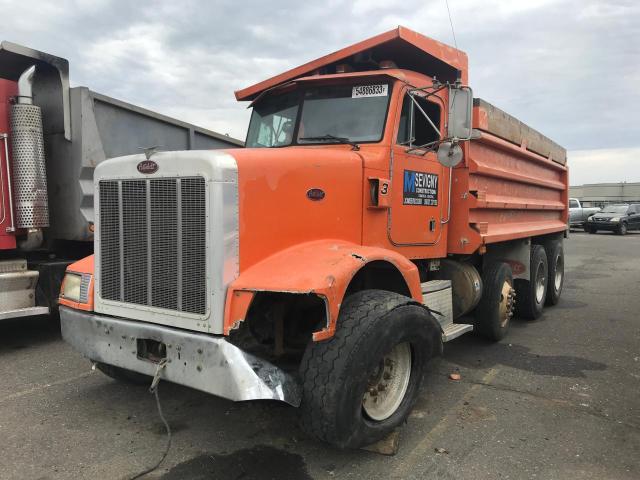 1XPBL59X0PD339453 - 1993 PETERBILT 375 ORANGE photo 2