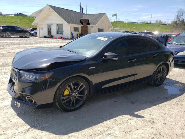 19UUB2F66JA001637 - 2018 ACURA TLX TECH+A Սև լուսանկար 1