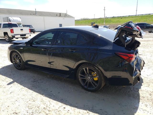 19UUB2F66JA001637 - 2018 ACURA TLX TECH+A Սև լուսանկար 2