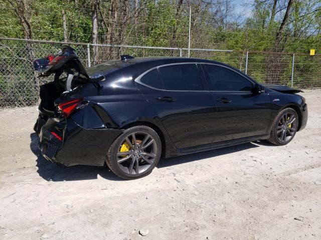 19UUB2F66JA001637 - 2018 ACURA TLX TECH+A Սև լուսանկար 3