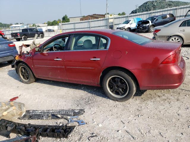 1G4HD57246U224901 - 2006 BUICK LUCERNE CXL RED photo 2