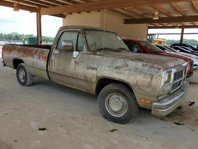 1B7GE16XXNS644918 - 1992 DODGE D-SERIES D150 TAN photo 4