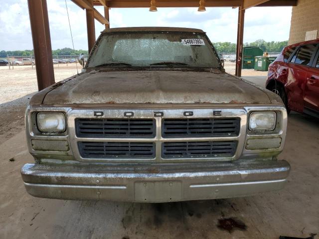 1B7GE16XXNS644918 - 1992 DODGE D-SERIES D150 TAN photo 5