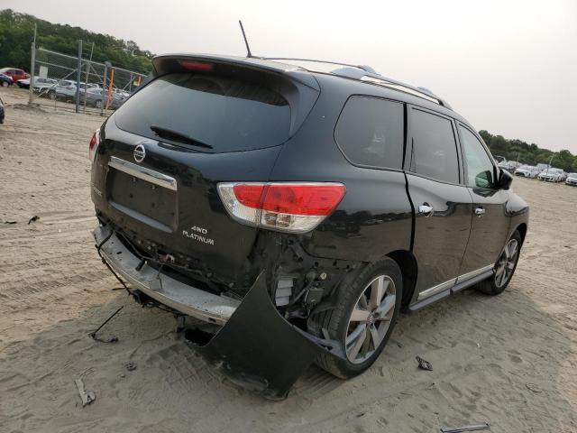 5N1AR2MM6FC716326 - 2015 NISSAN PATHFINDER S BLACK photo 3