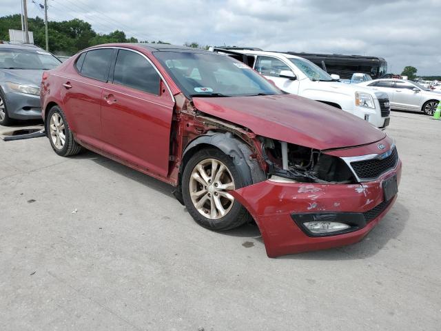 5XXGN4A72CG071478 - 2012 KIA OPTIMA EX RED photo 4