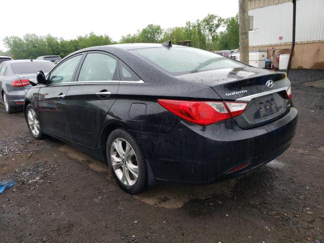 5NPEC4AC1DH738783 - 2013 HYUNDAI SONATA SE BLACK photo 2