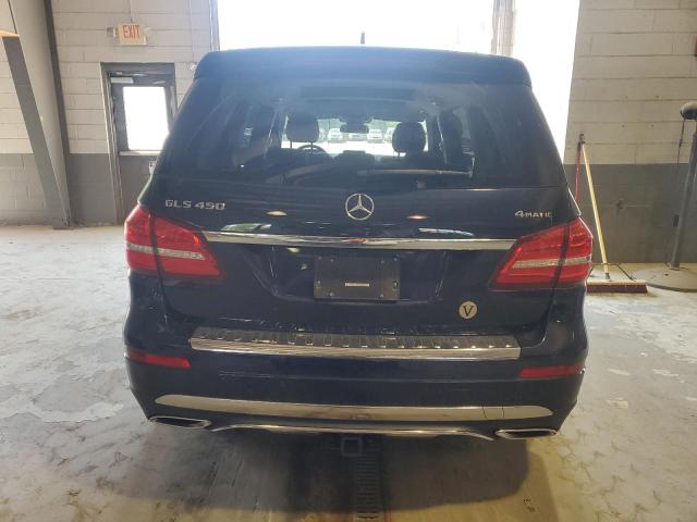 4JGDF6EE0JB128179 - 2018 MERCEDES-BENZ GLS 450 4MATIC BLUE photo 6