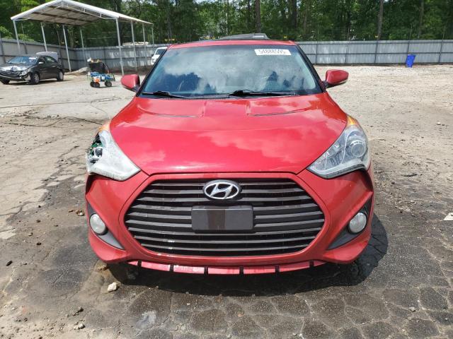 KMHTC6AE8DU102383 - 2013 HYUNDAI VELOSTER TURBO Qırmızı foto 5