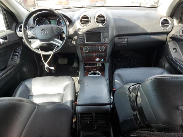 4JGBB8GB3BA646649 - 2011 MERCEDES-BENZ ML 350 4MATIC WHITE photo 8
